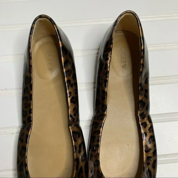 J. Crew Leopard Print Ballet Flats - Picture 9 of 10